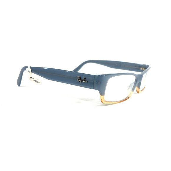 Ray-Ban RB5041 2119 Eyeglasses Frames Clear Blue Orange Rectangular 50-15-135 - Picture 2 of 12